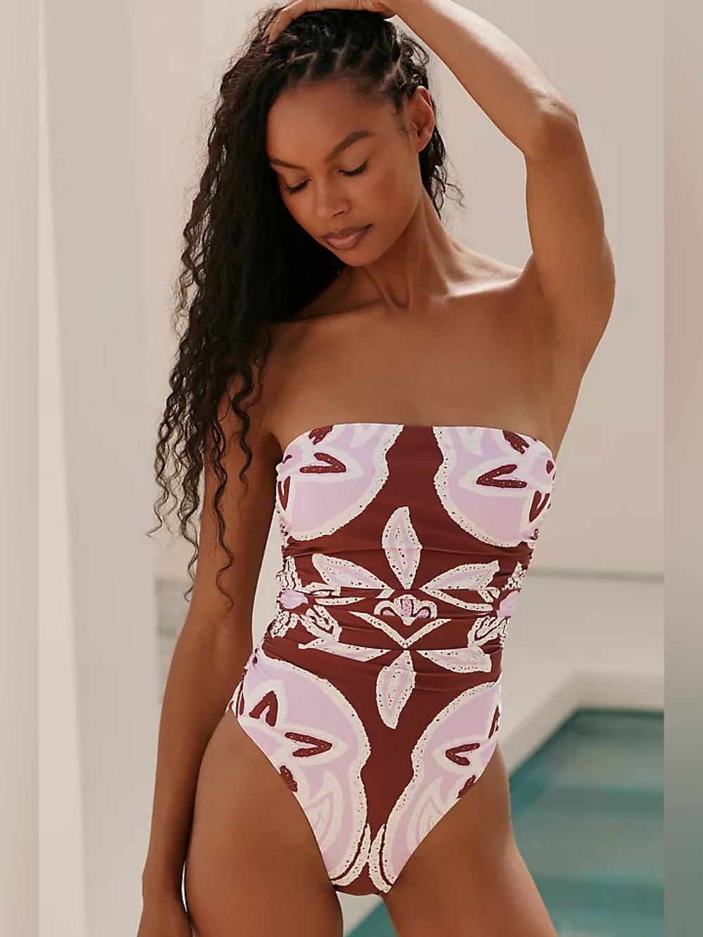 Celandine Jackson Side-Ruched One-Piece Swimsuit